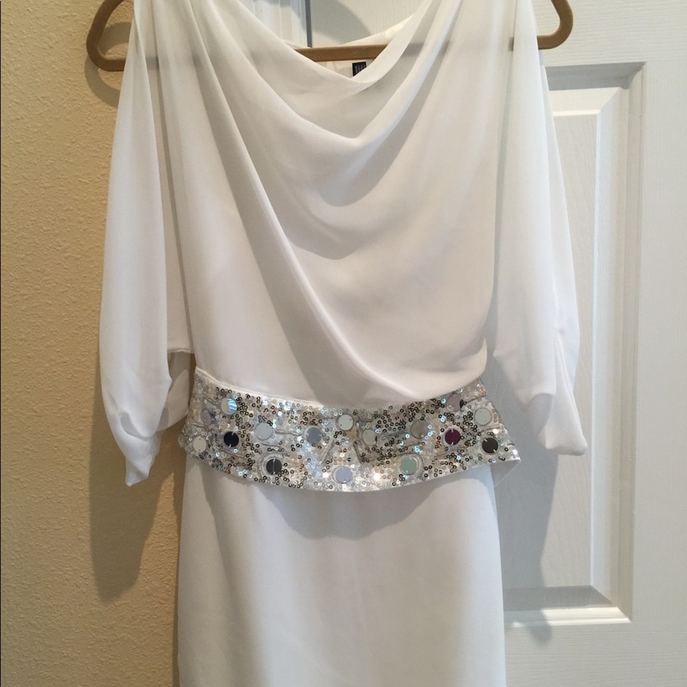 White Frederick dress